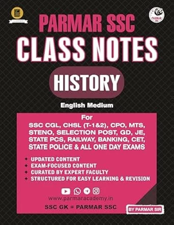 Parmar SSC Class Notes History