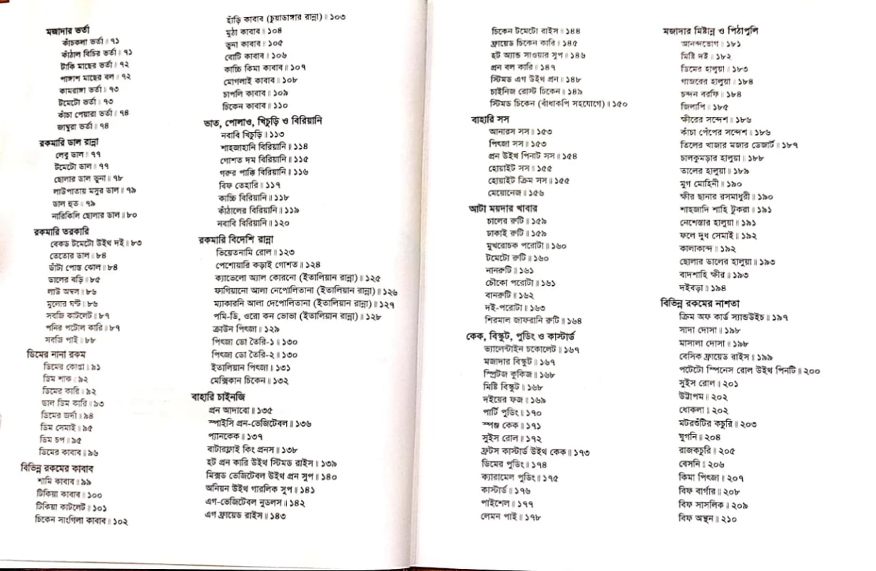 আহার বাহার ২ রওশন আরা রুশ্মী