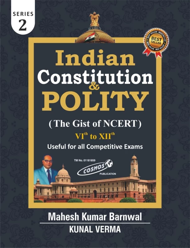 Indian Constitution & Polity In English (Ncert VI to XII) BY MAHESH KUMAR BARNWAL AND KUNAL VERMA
