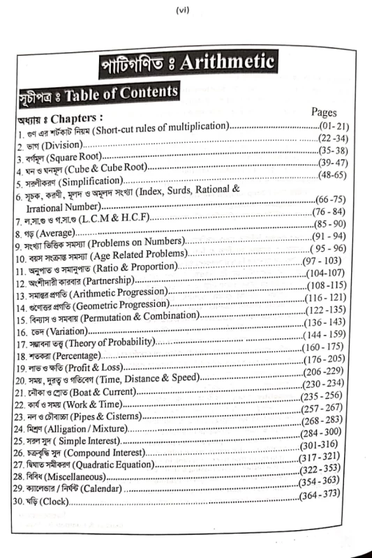 Universal Competitive Math - Brain storming short cut math