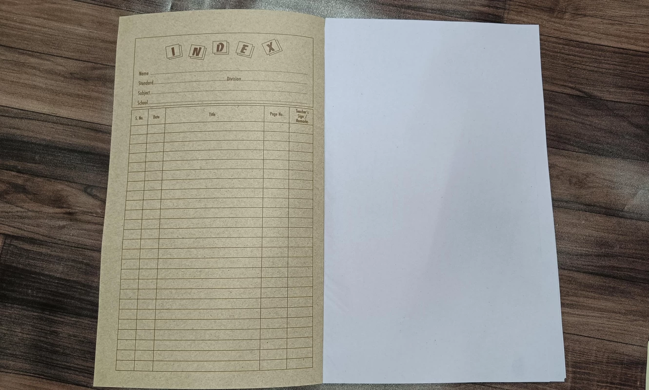 Long Exercise Book Khata || 12 pieces | Page - 100