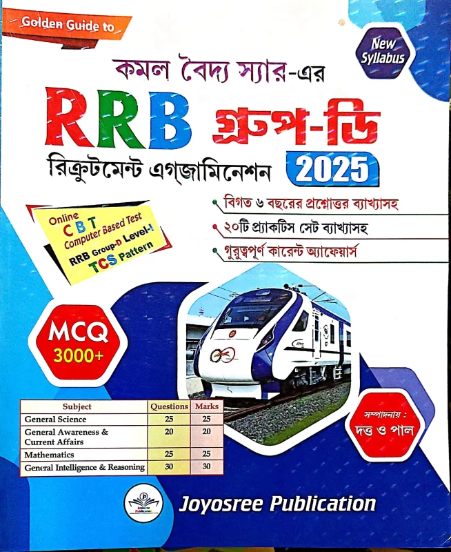 RRB Group-D Recruitment Examination 2025 || Kamal Vaidya sir