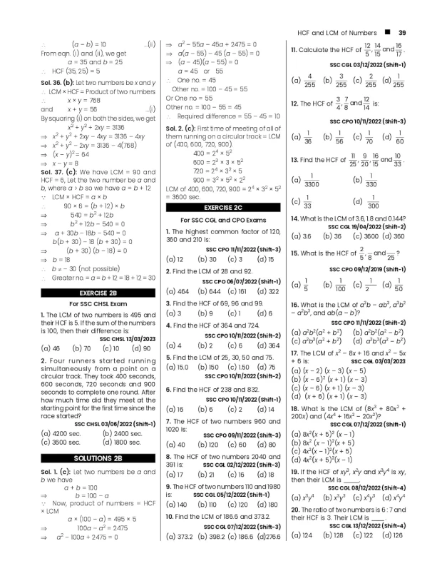 SSC Mathematics 6500+ TCS MCQs For SSC CGL, CHSL, GD, CPO Exam, MTS, Stenographer Exams