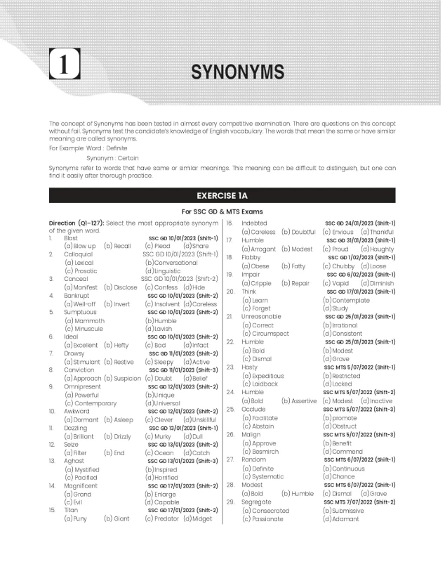 SSC English 6500+ TCS MCQs