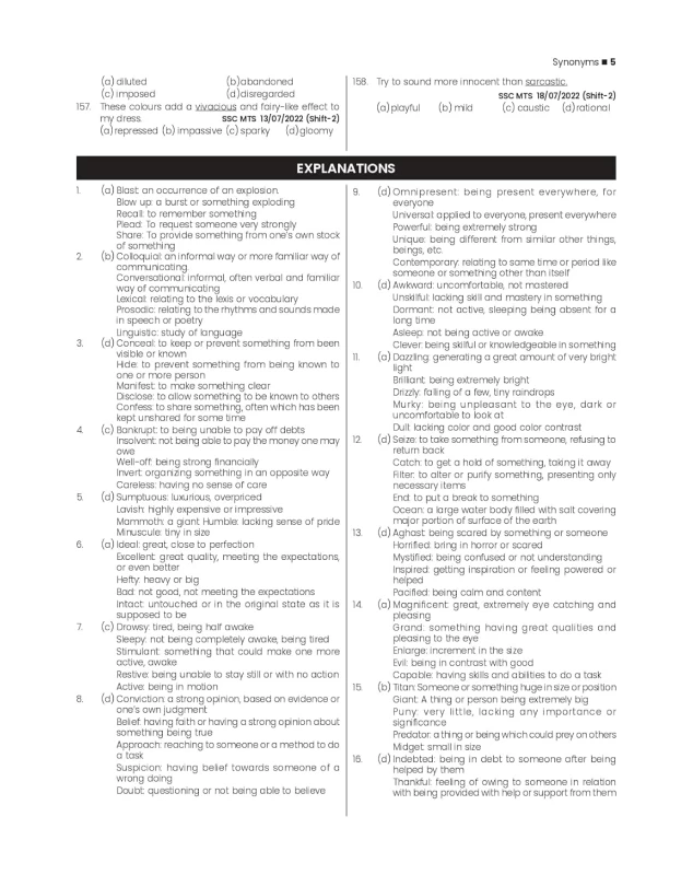 SSC English 6500+ TCS MCQs