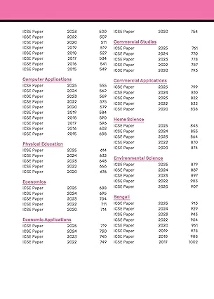Gurukul by Oswal ICSE 10 Years Solved Papers (Bengali Included) Class 10 Exam 2026 - Year-Wise 2015-2025, Physics, Chemistry, Maths, Biology, History & Civics, Geography, Eng I & II, Eco, CS, HS, ES