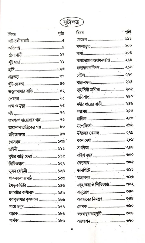 BIBHUTI GALPO SAMAGRA VOL 1 & VOL 2