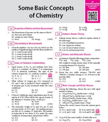 38 Years NEET Chemistry PYP with Chapterwise Topicwise Solutions for NEET 2026 Exam – Get Free access of Smart Book and Video Solutions (Based on Latest Syllabus)