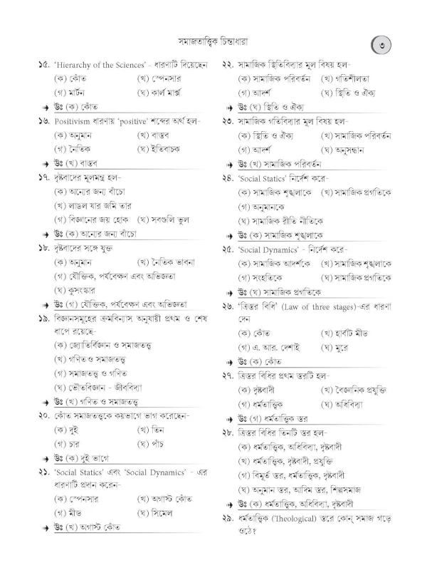 SLST Sociology 2025 (Bengali Version) – WBSSC Class 11 & 12 Based Complete Guide