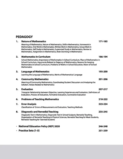 CTET & TETs 2025 Scorer Notes: Mathematics & Pedagogy for Class I–V (English Medium) – Arihant