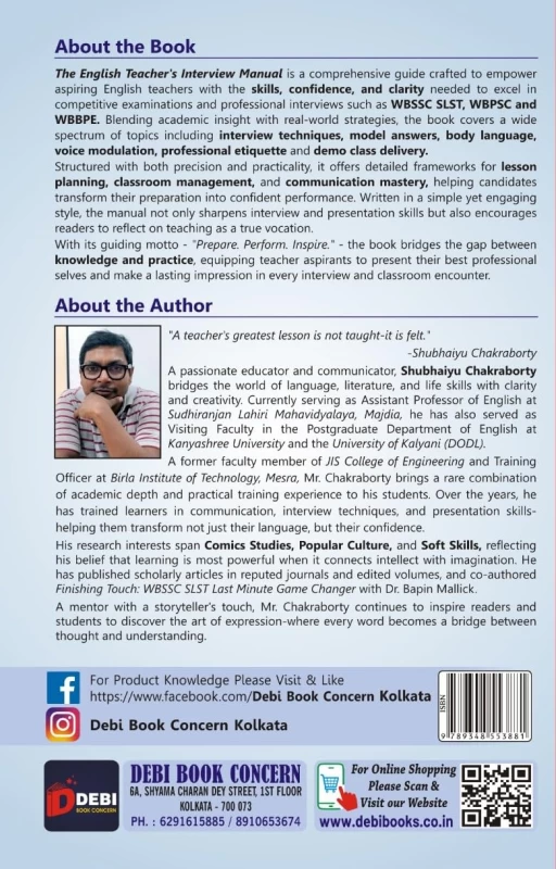 The English Teacher’s Interview Manual – Questions, Model Answers & Demo Class Strategies | Ideal Guide for English Teacher Recruitment in Schools