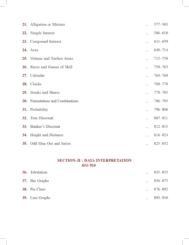 Quantitative Aptitude for Competitive Examinations by RS Aggarwal – Latest Edition |S. Chand Publications|