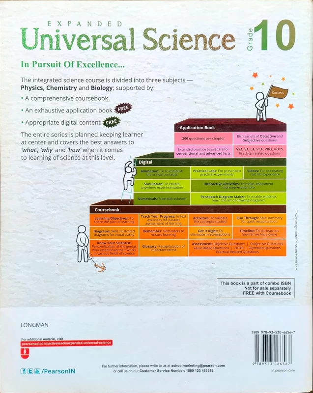 Expanded Universal Science - Application Book - Biology | Grade 10 | Pearson Education