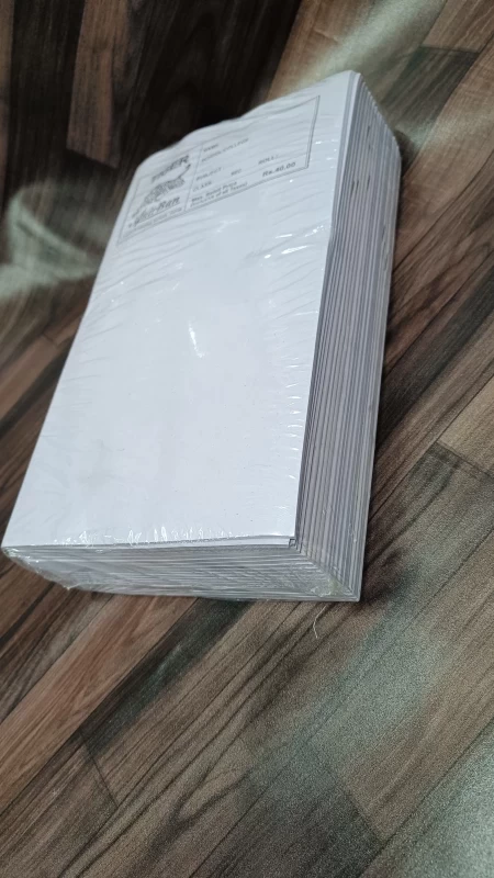 Long Exercise Book / Dista Khata - 96 Pages, White Page - Bulk Pack of 35 - 19x32cm Size for Students