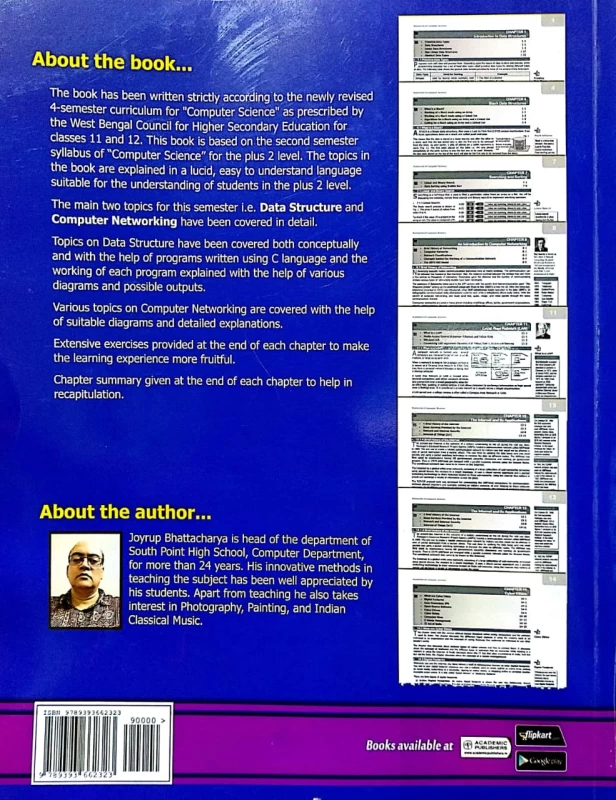 Rudiments of Computer Science for Class 11 (Semester 2) | 4th Edition By J. Bhattacharyya | Academic Publishers